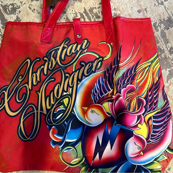 Christian Audigier Ed Hardy Tote bag - Picture 4 of 6